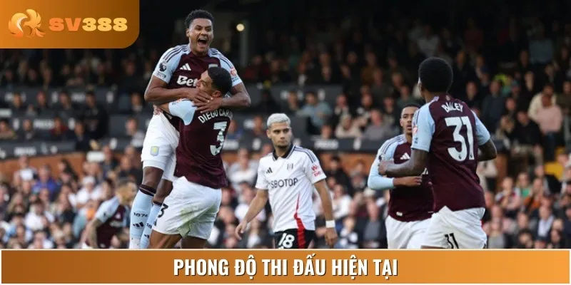 Phong độ gần đây của Aston Villa vs Tottenham Hotspur
