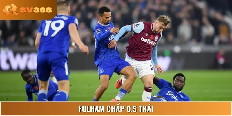 Trong kèo Châu Á, Everton có khả năng sẽ chấp 0.5 trái